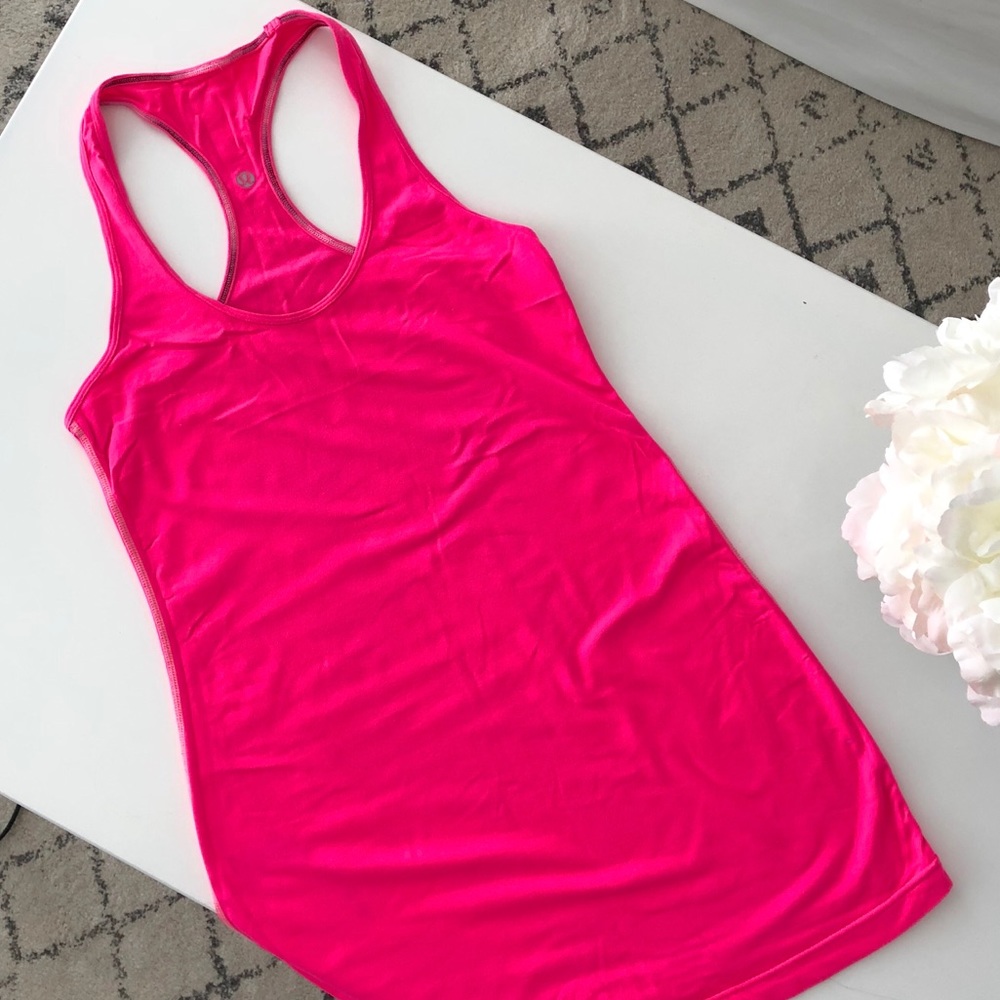 lululemon || cool racerback || sz 8 || Paris pink